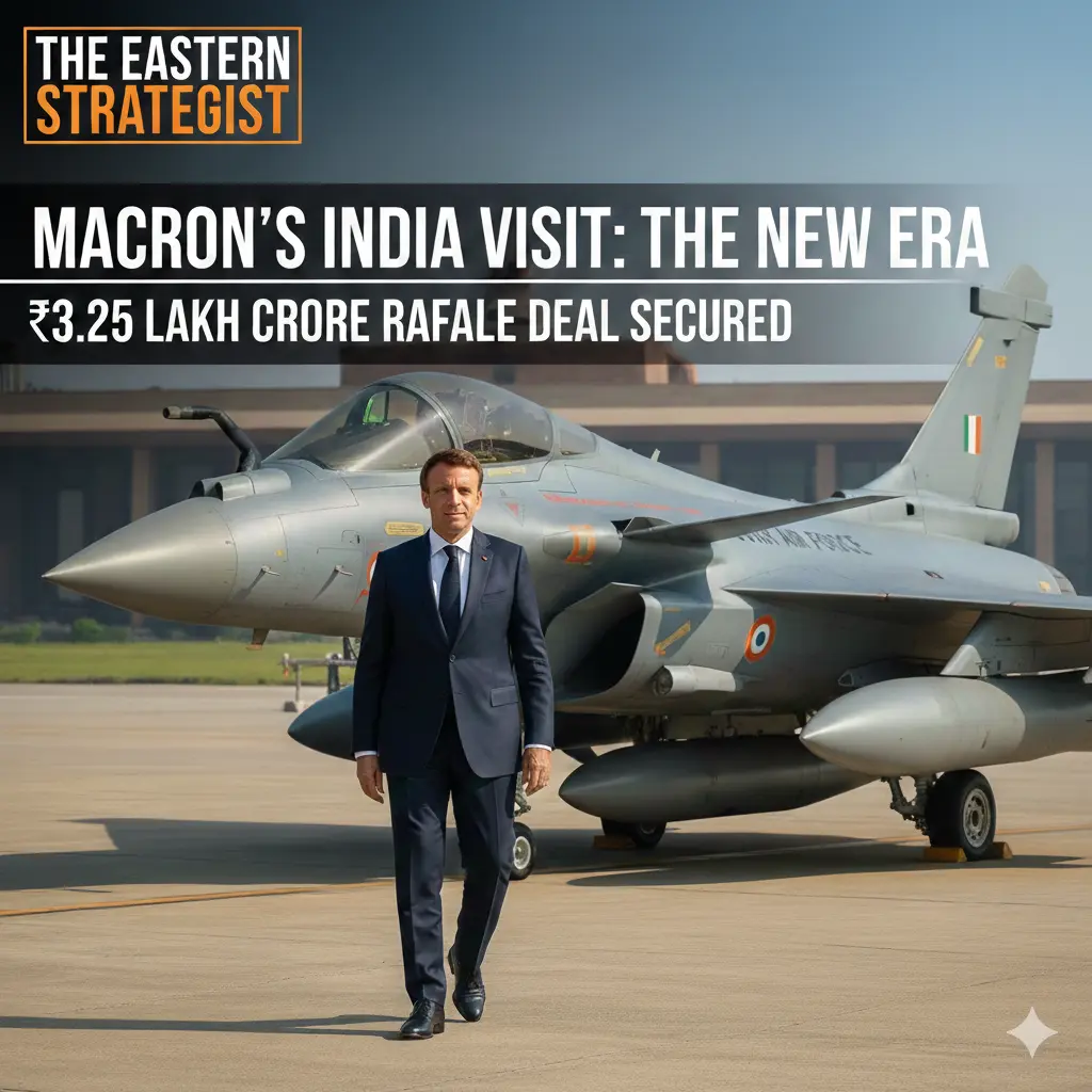 Macron India Rafale Deal Defence Strategic Partnership Macron India Rafale Deal