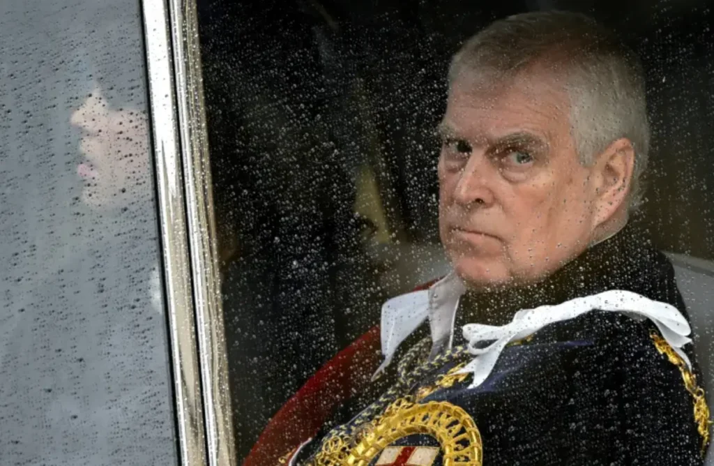 Prince Andrew arrest 2026 Range Rover viral release photo