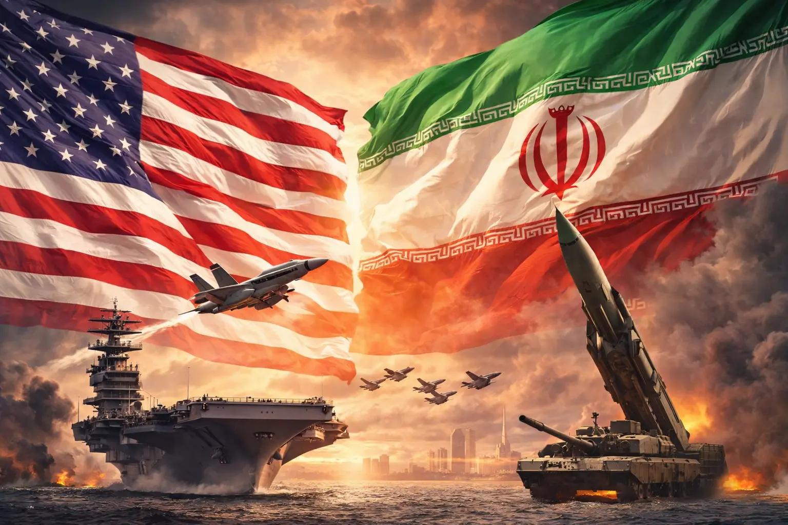 US Iran military buildup symbolically represented amid rising strategic tensions and expanding American military deployment in the Middle East.