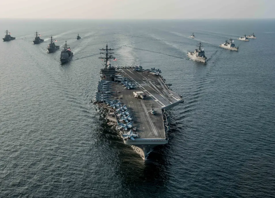 us aircraft carrier to iran