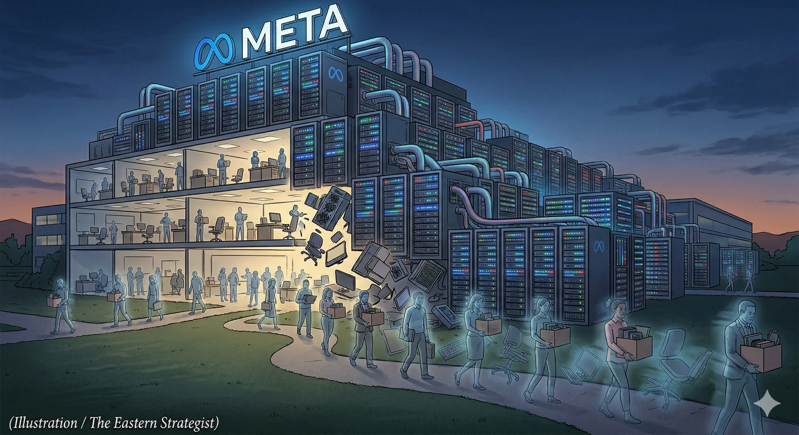 Meta Layoffs 2026: How Zuckerberg is Sacrificing Social Media for an AI Empire