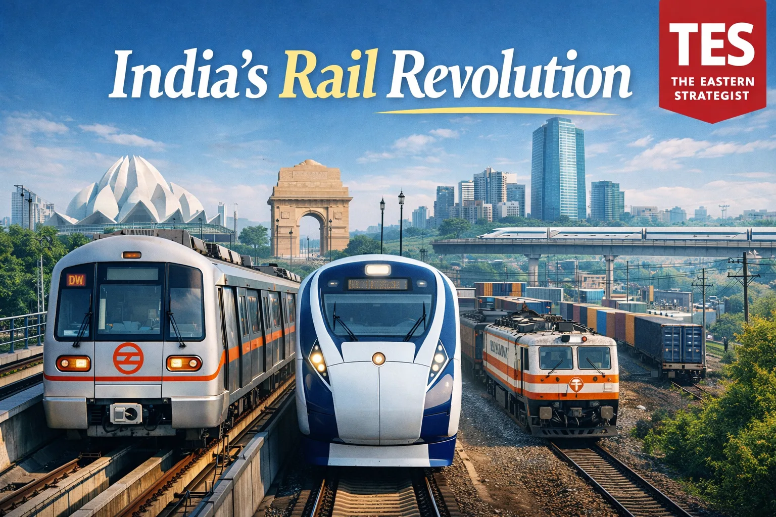 India’s Rail Revolution: The Rise of Delhi Metro