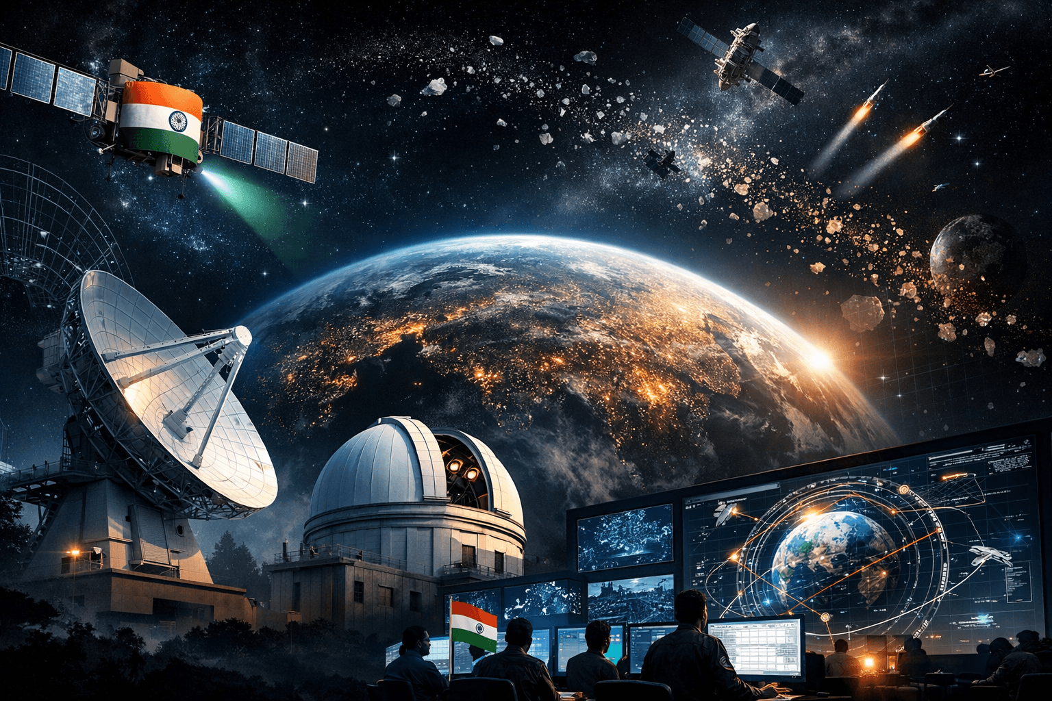 ISRO NETRA Explained: India’s Powerful Space Shield Against Debris, Spy Satellites & Orbital Warfare 1 ISRO NETRA Explained