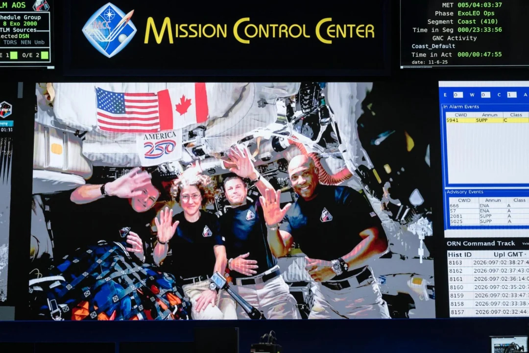 Artemis mission control centre