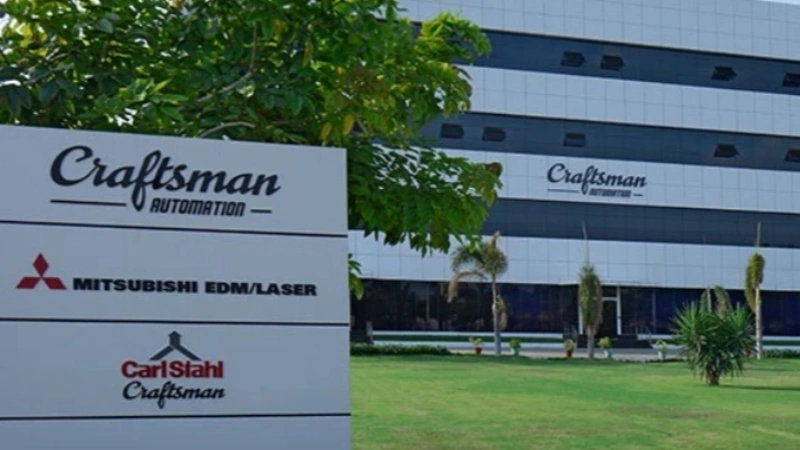 Craftsman Automation industrial facility with company signage and manufacturing campus exterior