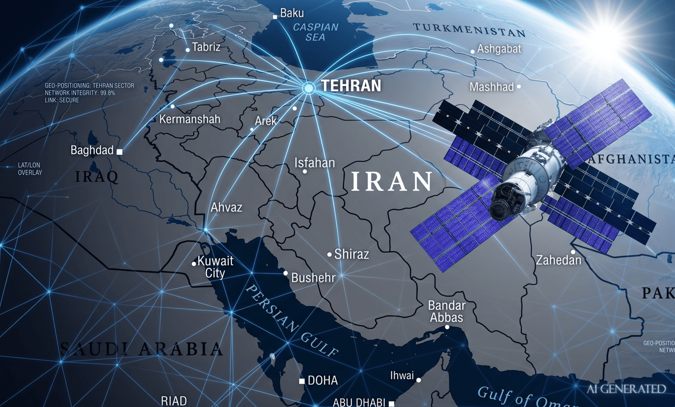 Chinese spy satellite Iran