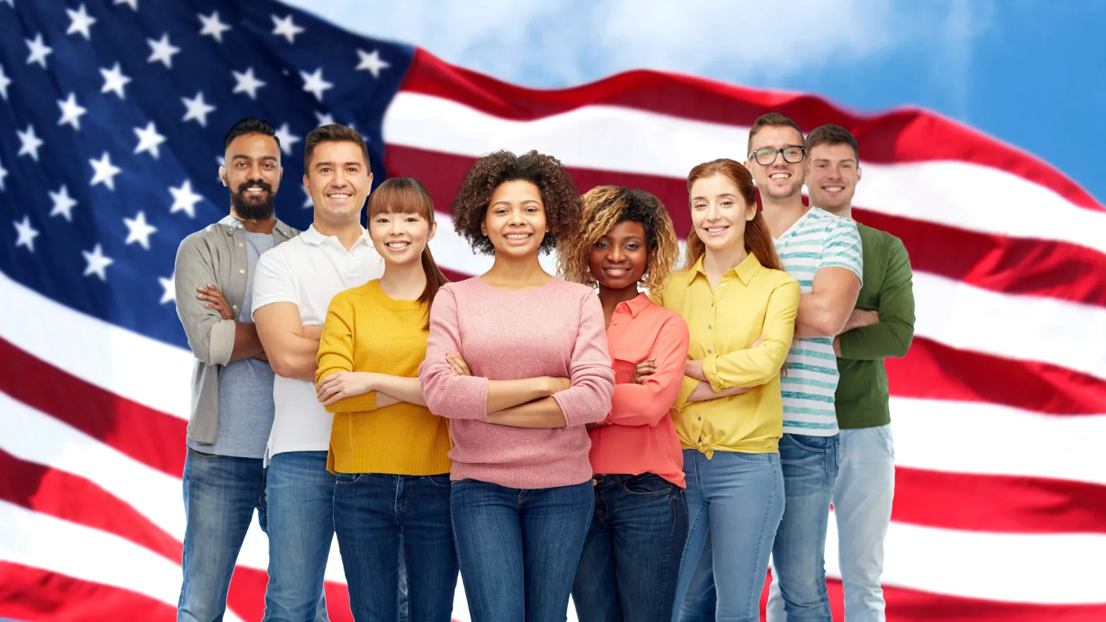 What Happens to America If Indian Talent Stops Coming? usa flag and indian talent illustrataive image