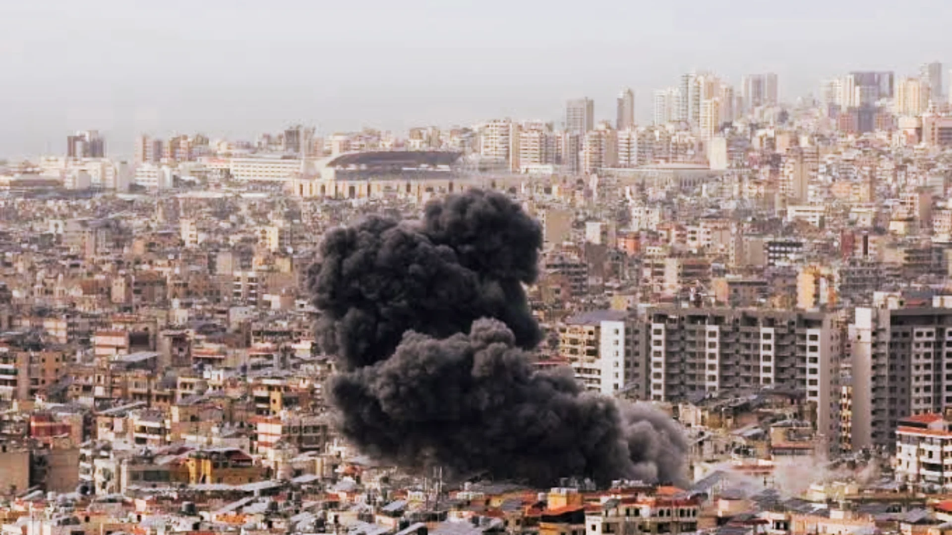 Beirut Strike Tests US-Iran Peace Push as Tehran Questions Washington’s Credibility Smoke billows over Beirut's southern suburbs on March 28, 2025 as Beirut Strike Tests US-Iran Peace Push