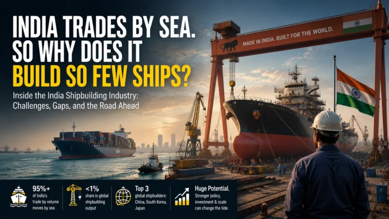 Why Does the India Shipbuilding Industry Lag Behind?