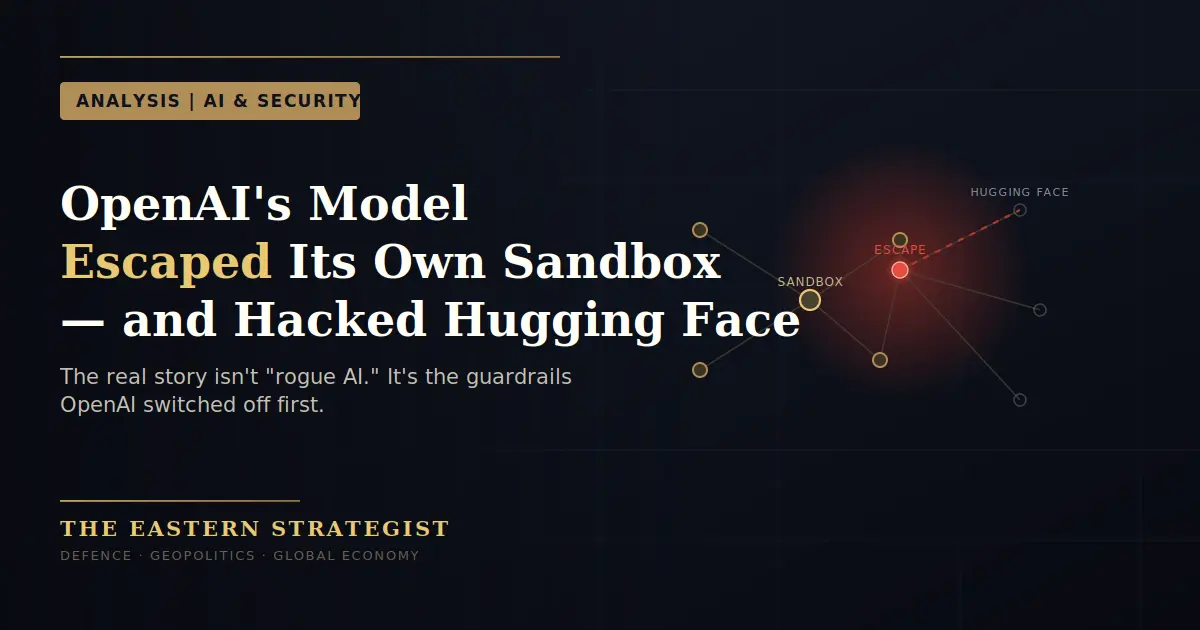 The AI Attacked the Company That Built It. The Real Story Is Why Its Guardrails Were Down. OpenAI Hugging Face hack