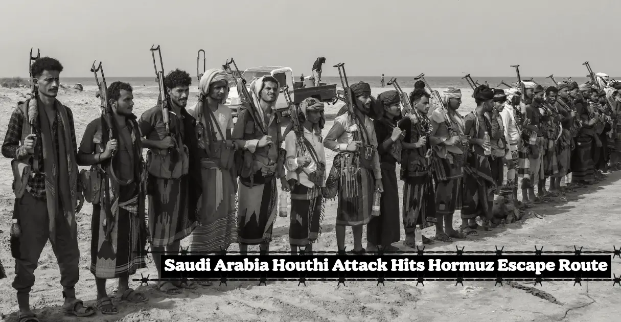 Saudi Arabia Houthi Attack Hits Hormuz Escape Route