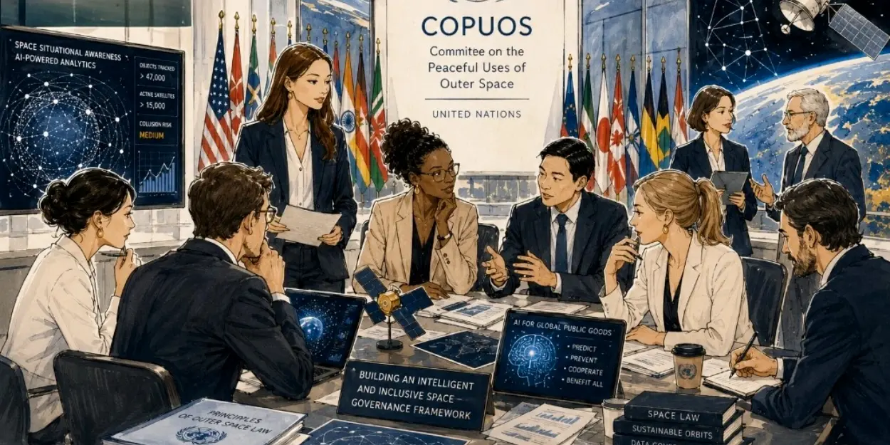 Space Situational Awareness: Why COPUOS Needs an AI Layer Space Situational Awareness