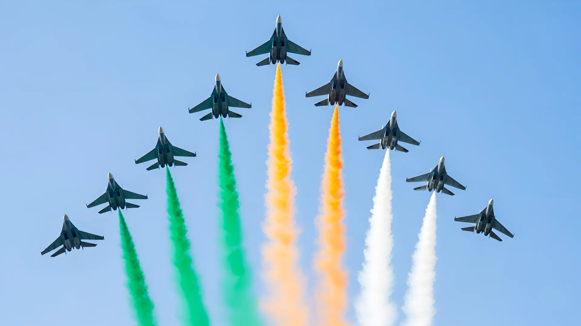 India's Military Power in 2026: The Global Scale That Can No Longer Be Ignored India's Military Power in 2026- Outranking Beijing in the sky, holding the chokepoint China fears in the Indian Ocean, and exporting to 80+ nations — told through the sky, the land, the water, and the economy underneath all three.