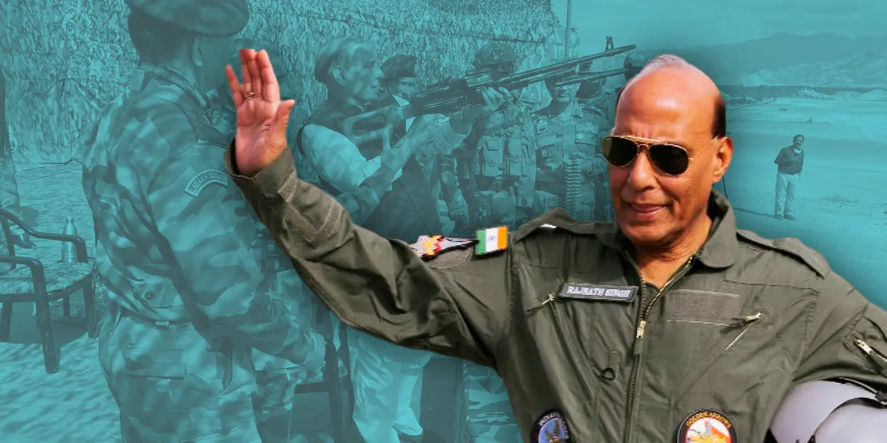 DEFENCE MINISTER RAJNATH SINGH