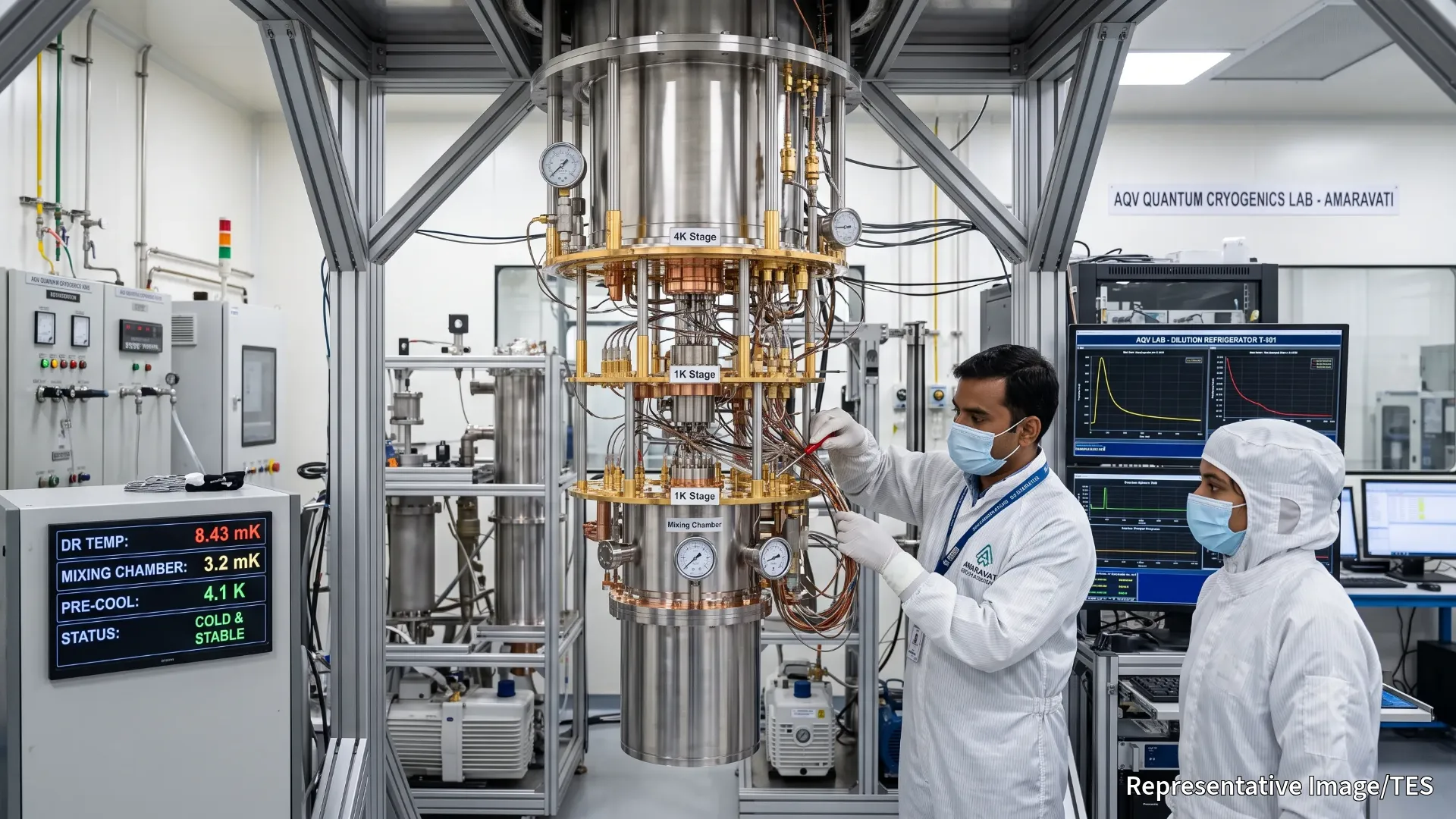 a dilution refrigerator