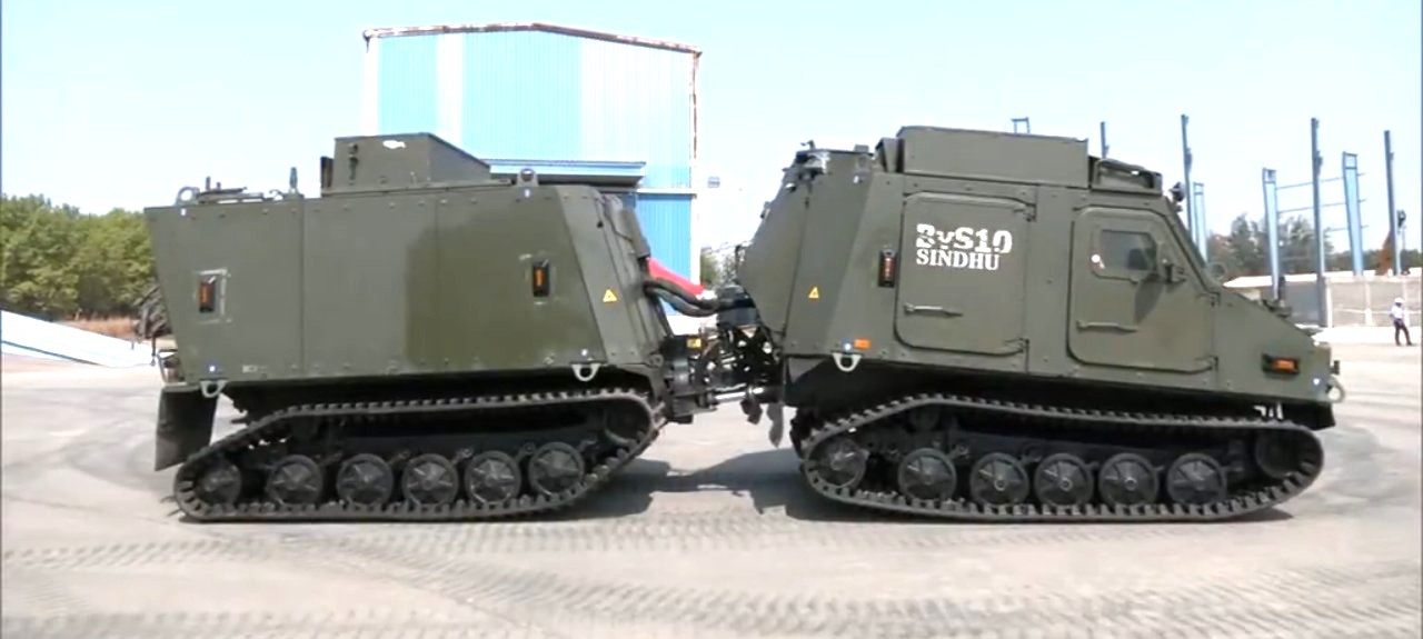BvS10 Sindhu Production Begins at Hazira, 4 Years 7 Months After the Army’s Request Larsen & Toubro (L&T) and BAE Systems have begun production of the BvS10 Sindhu, an articulated all-terrain vehicle (ATV) built for the Indian Army, at L&T's Armoured Systems Complex in Hazira.