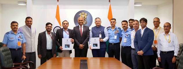 GSAT-7C and Varunastra: MoD Inks Decisive ₹4,106 Crore Aerospace and Undersea Deals Ministry of Defence signing contract for GSAT-7C satellite and Varunastra torpedoes
